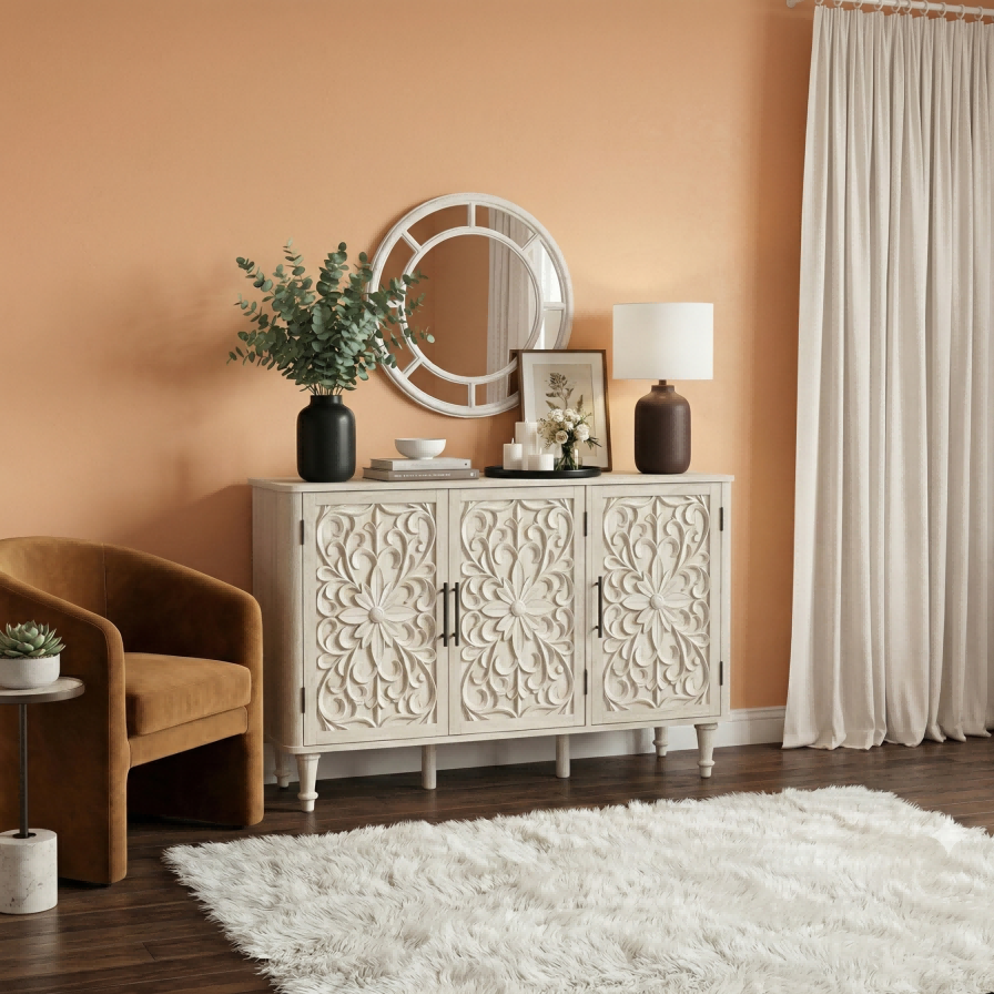 ReliefHue 3 Door Cabinet